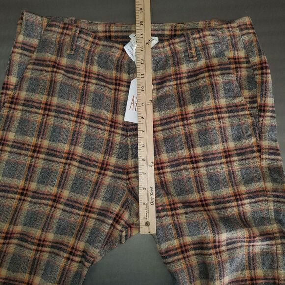 A Shirt Thing 100% Cotton Griffin Flannel Pants Brown Multi Plaid Large NWT - Picture 10 of 11